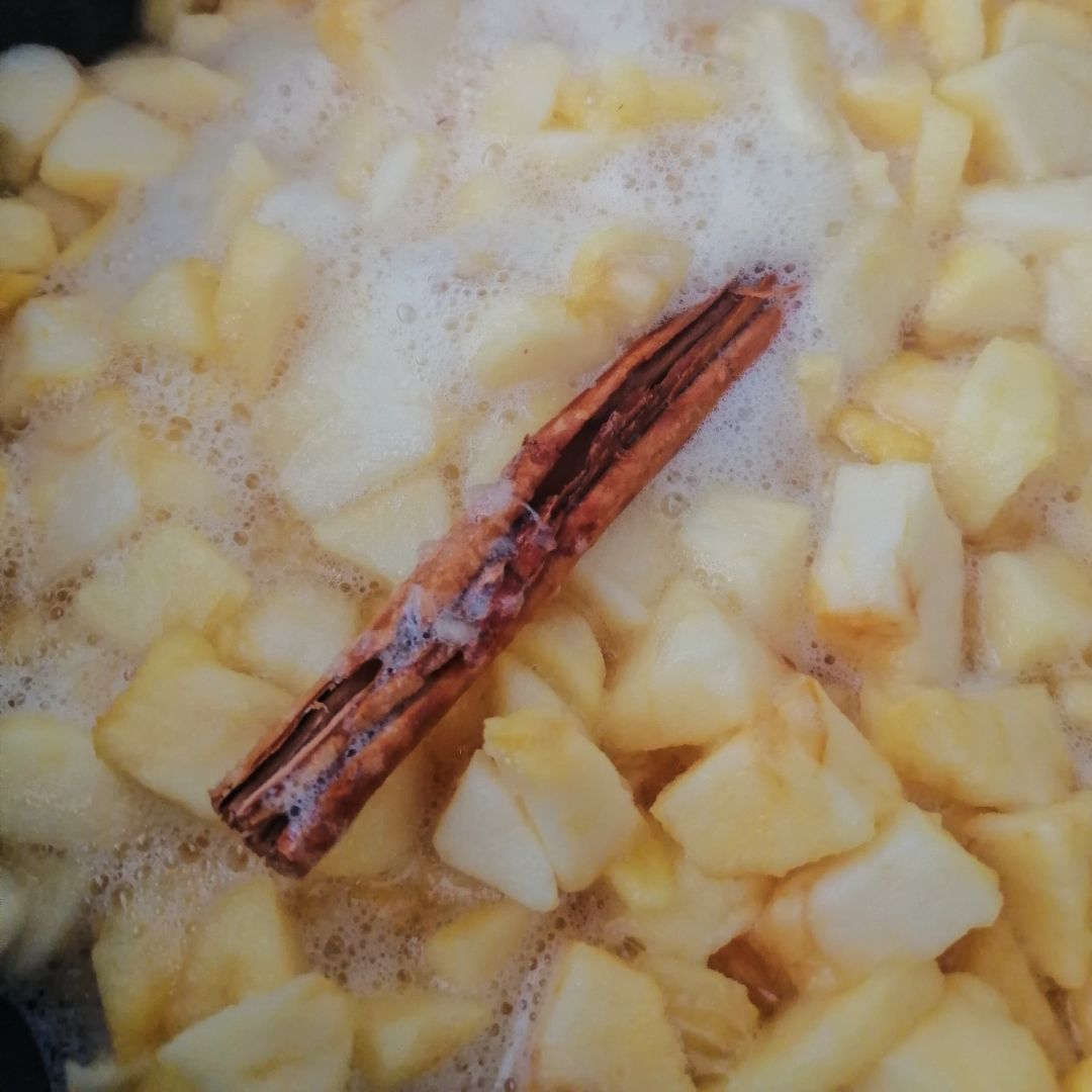 Compota de manzana 0 azúcar Paso 1 Compota de manzana 0 azúcar Paso 1