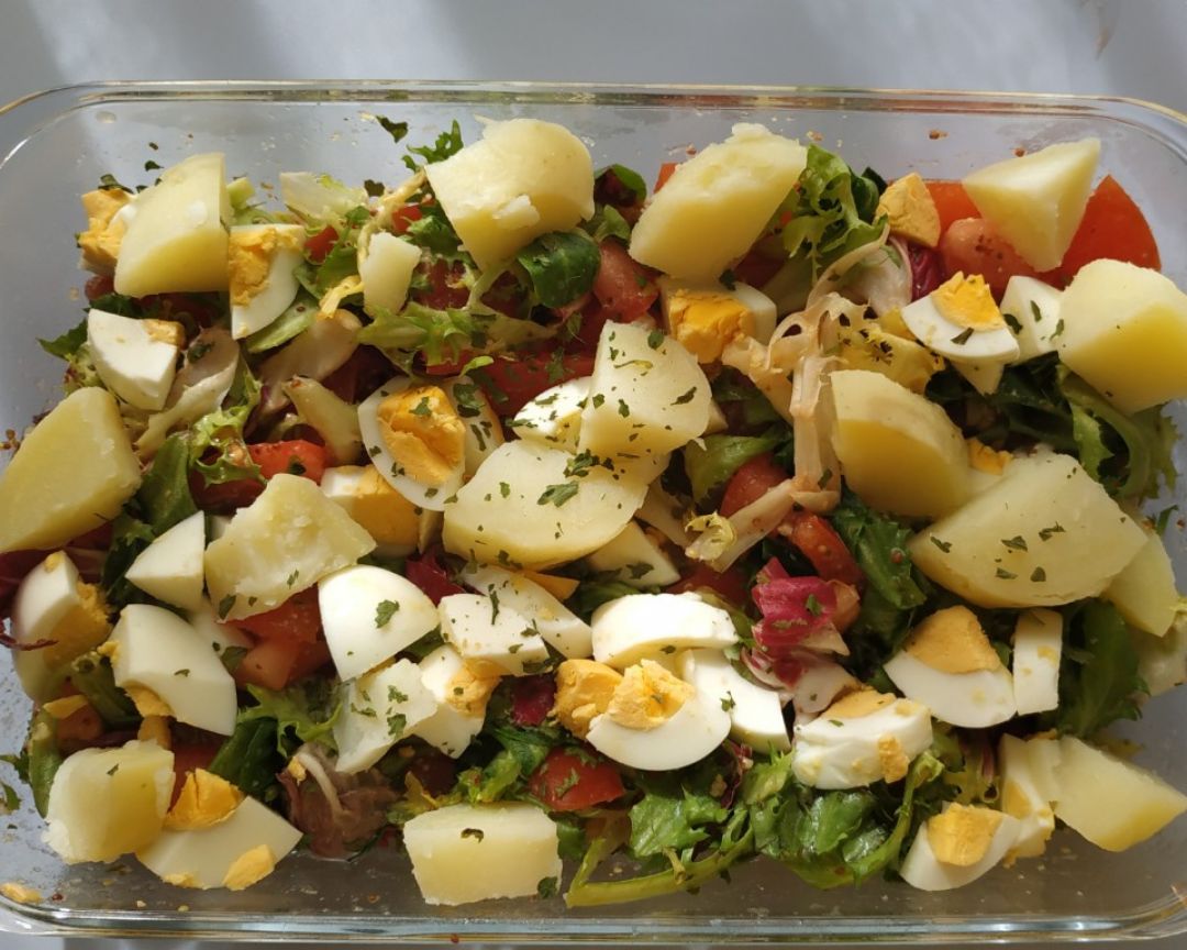 Ensalada con patata Ensalada con patata