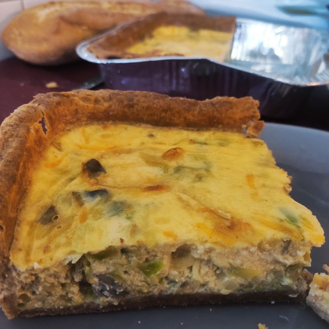 Quiche de verduras Paso 5 Quiche de verduras Paso 5
