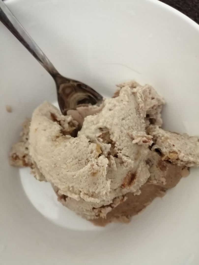 Helado vegano de caramelo 🌱