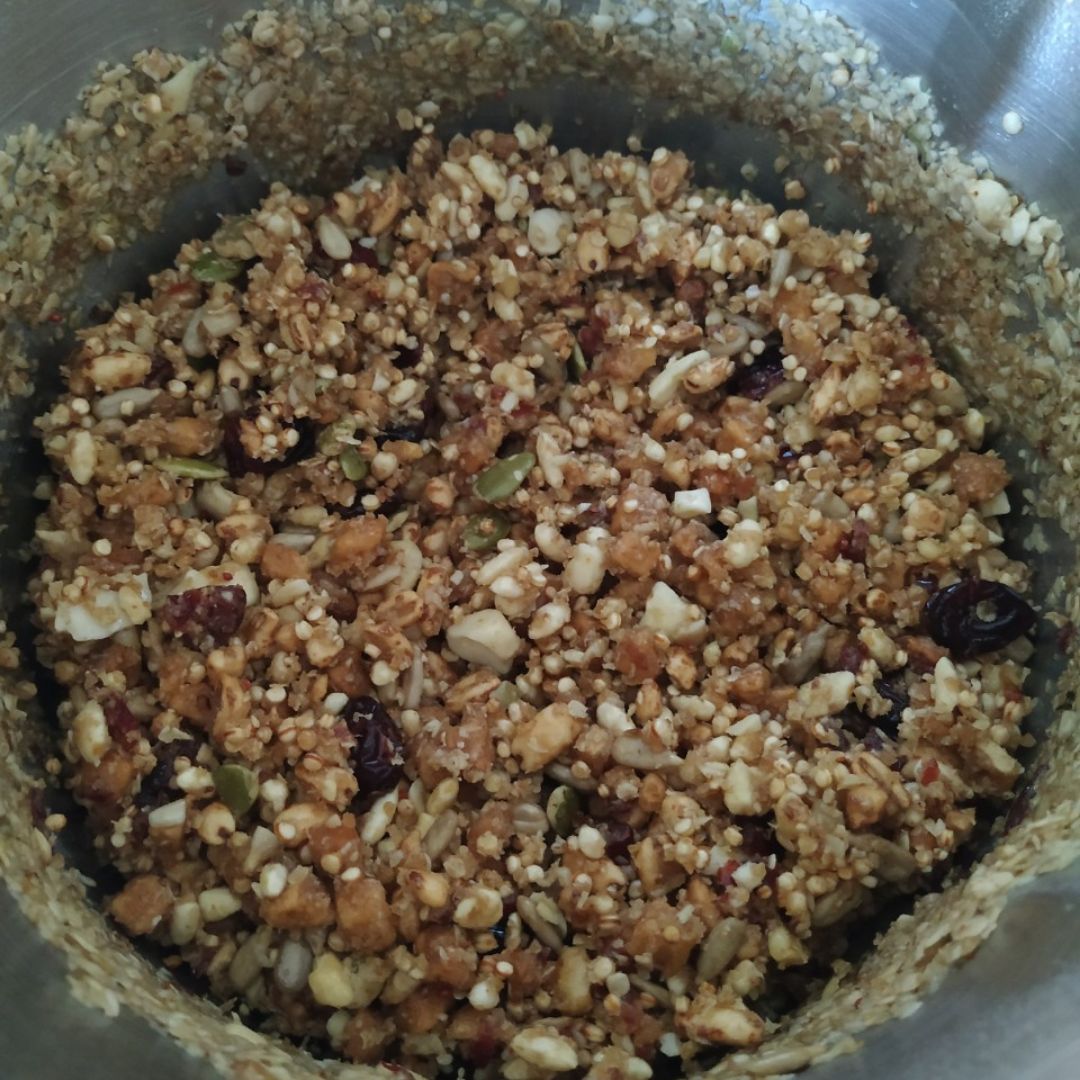 Granola casera Paso 2 Granola casera Paso 2