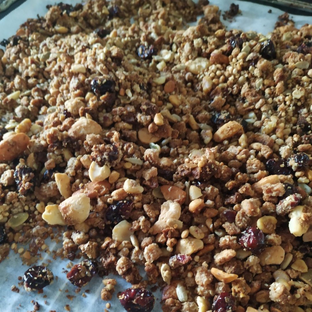 Granola casera Paso 3 Granola casera Paso 3