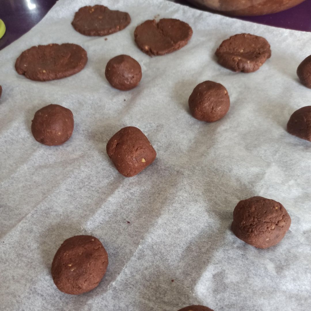 ✨GALLETAS DE CHOCOLATE🍫✨con garbanzos Paso 2 ✨GALLETAS DE CHOCOLATE🍫✨con garbanzos Paso 2