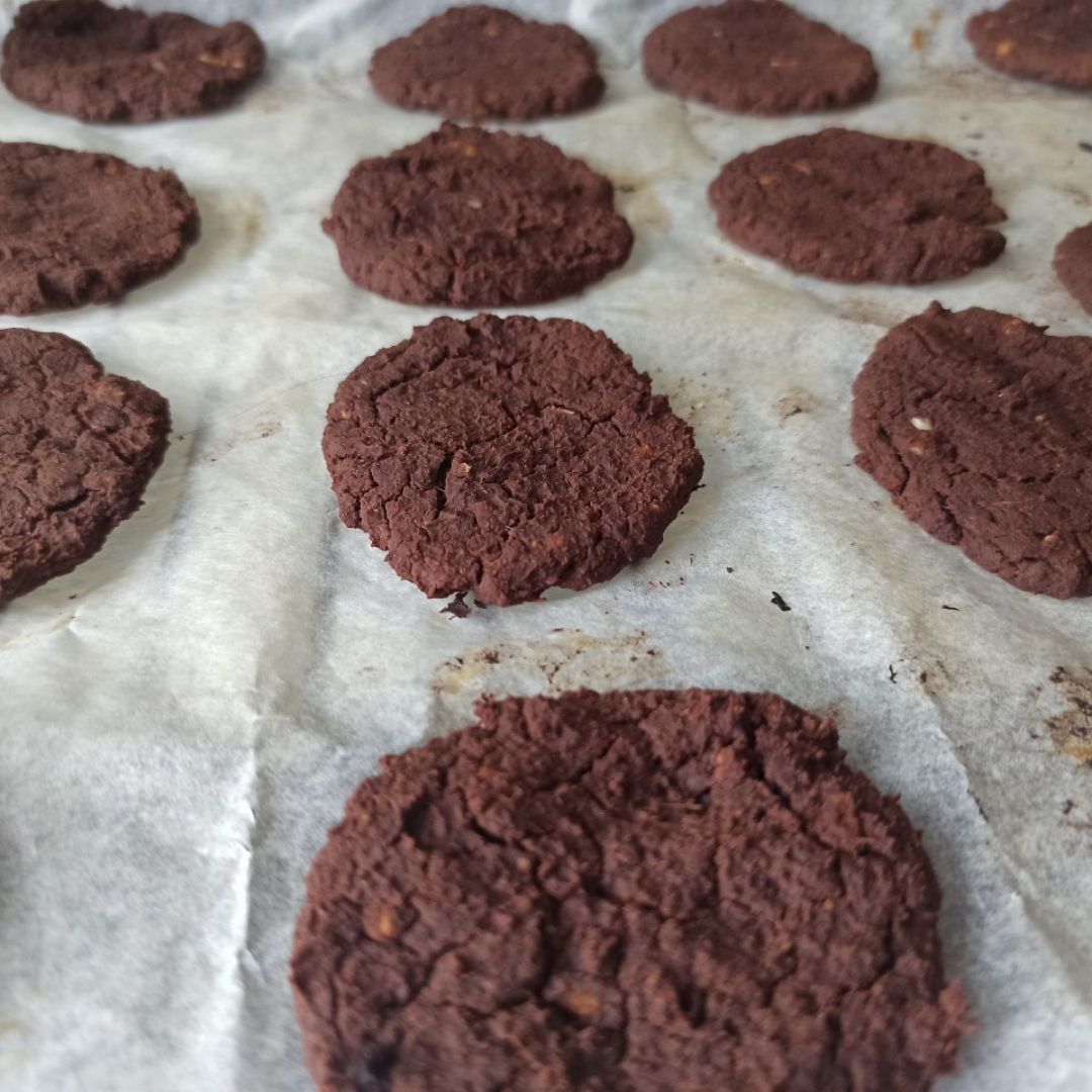 ✨GALLETAS DE CHOCOLATE🍫✨con garbanzos Paso 3 ✨GALLETAS DE CHOCOLATE🍫✨con garbanzos Paso 3