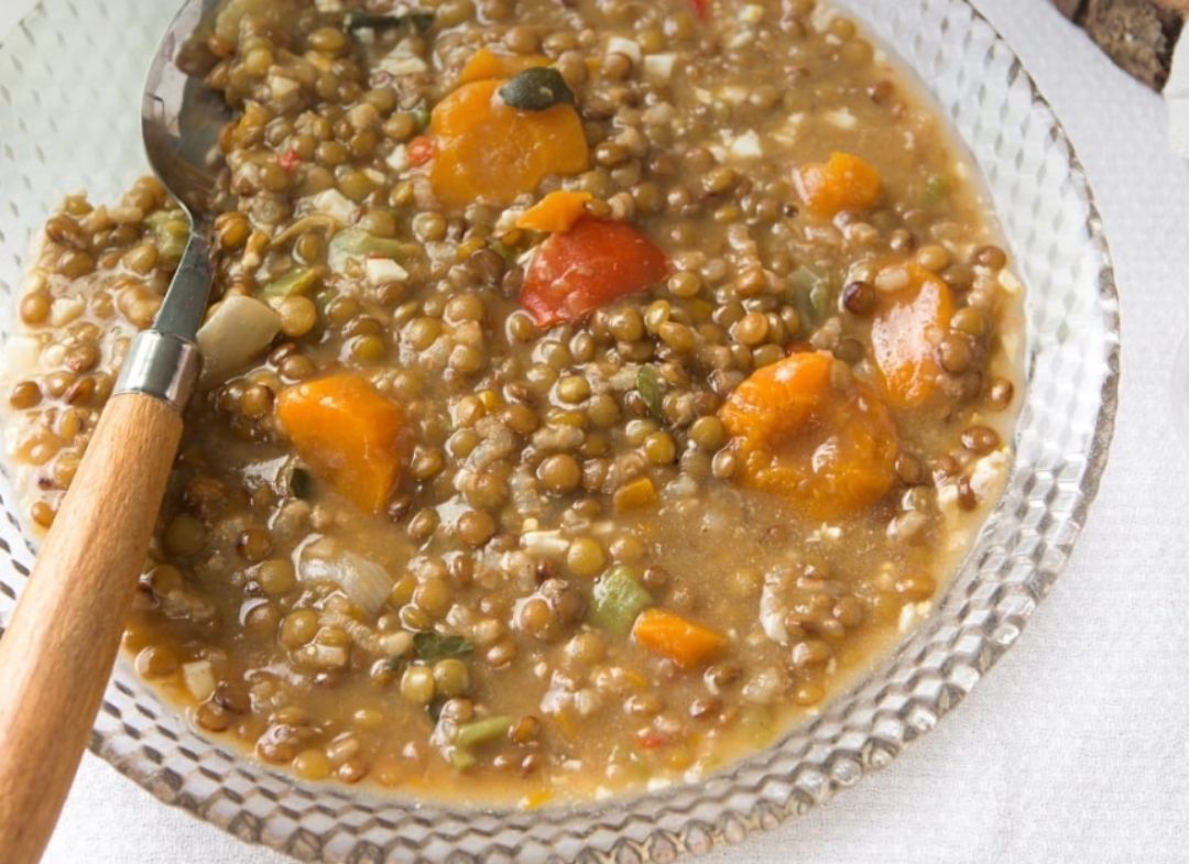 Lentejas con verduras Lentejas con verduras