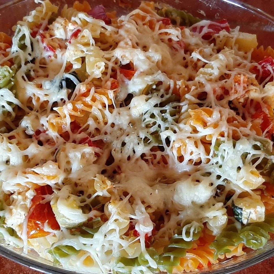 🍜pasta con verduras al horno🍜 🍜pasta con verduras al horno🍜