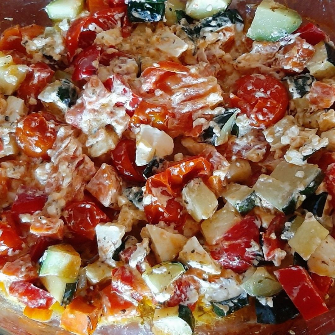 🍜pasta con verduras al horno🍜 Paso 6 🍜pasta con verduras al horno🍜 Paso 6
