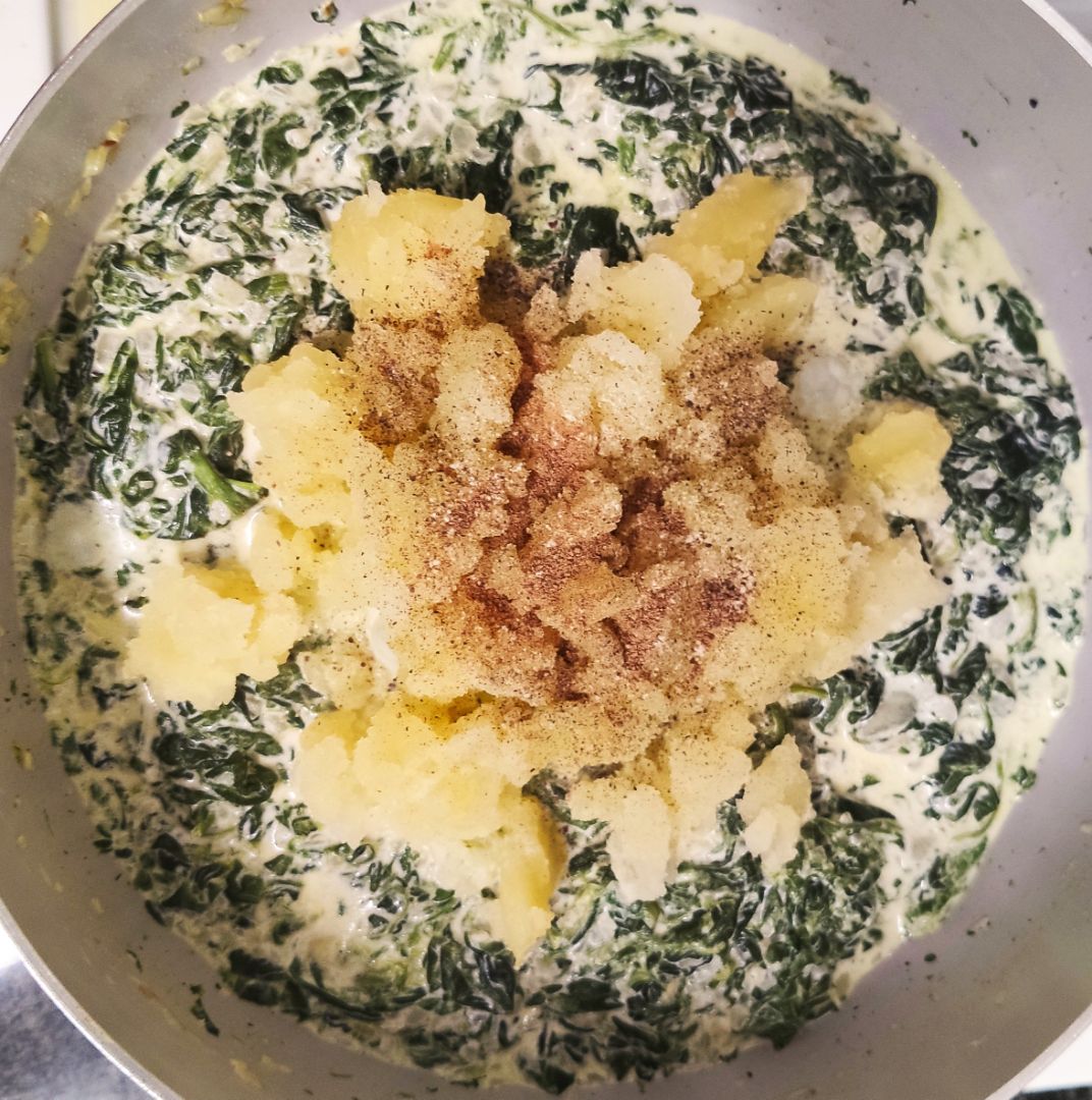 🥔PATATA con ESPINACAS🥬 Paso 2 🥔PATATA con ESPINACAS🥬 Paso 2