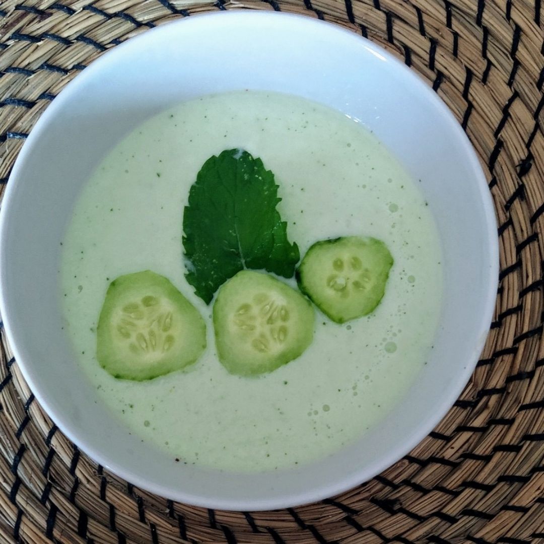 Gazpacho de pepino Gazpacho de pepino