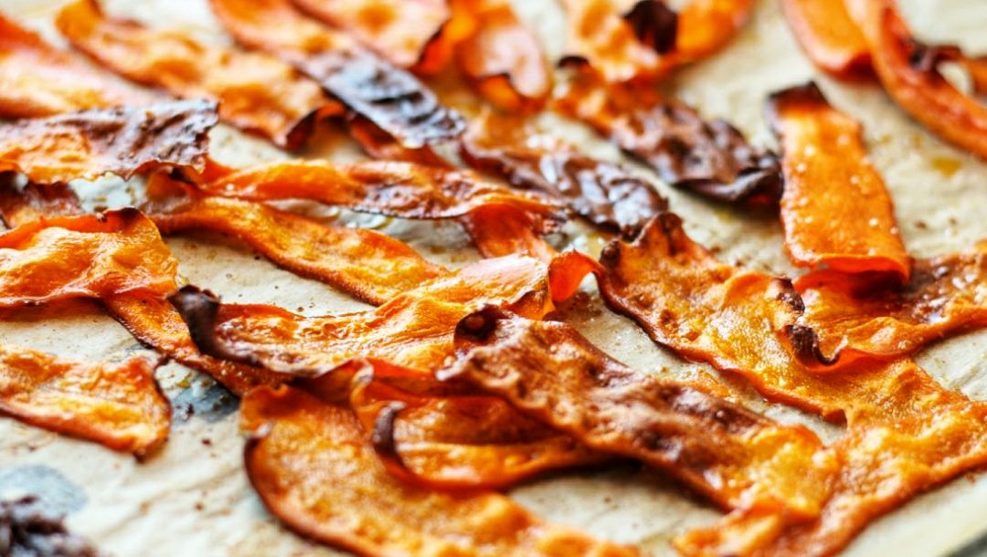 Carlotas con sabor a bacon | 100% veganas y sin gluten Carlotas con sabor a bacon | 100% veganas y sin gluten