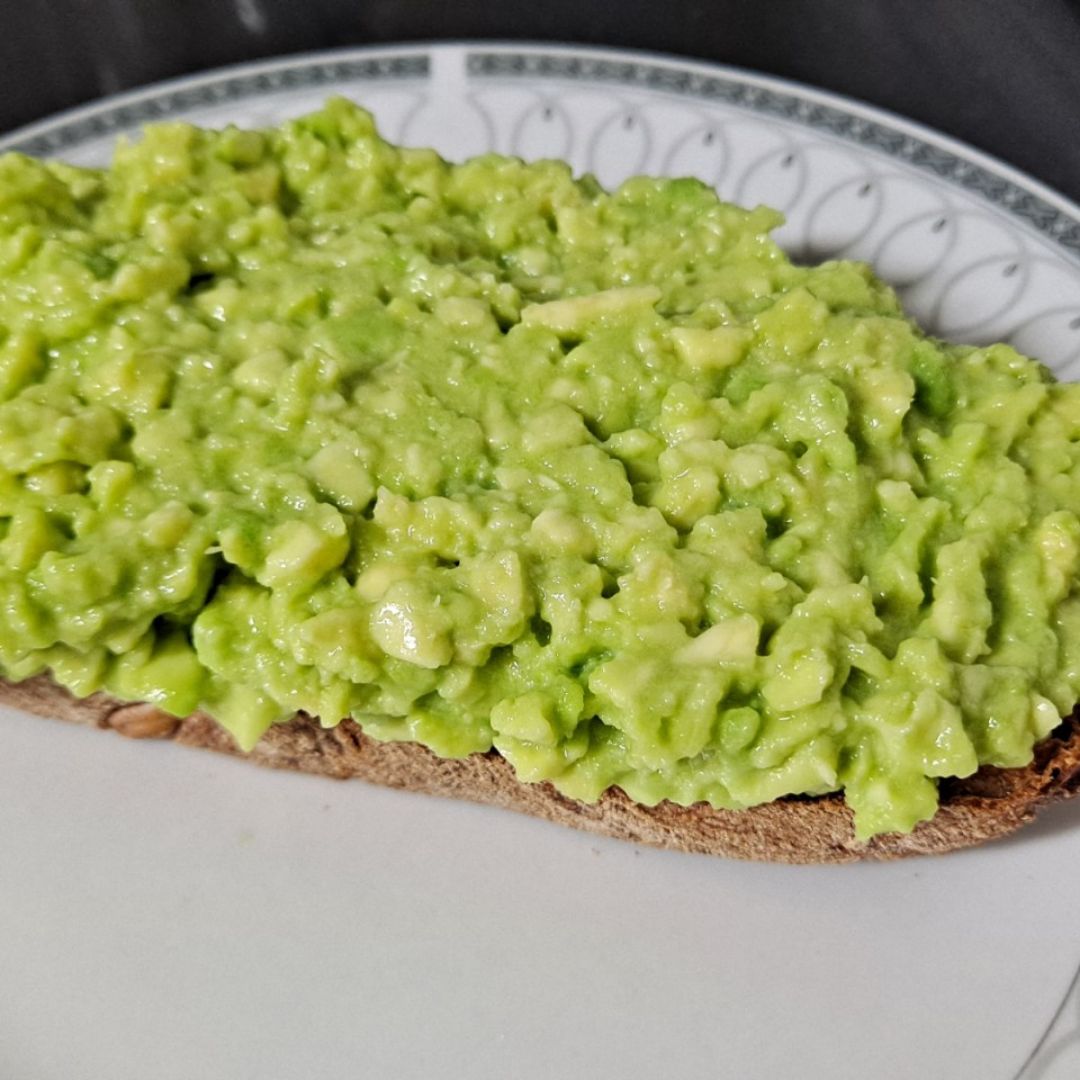 Tostada de guacamole