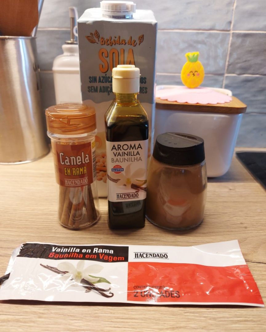 🥛🍯BEBIDA DE SOJA CON VAINILLA CASERA🍯🥛 Paso 0 🥛🍯BEBIDA DE SOJA CON VAINILLA CASERA🍯🥛 Paso 0