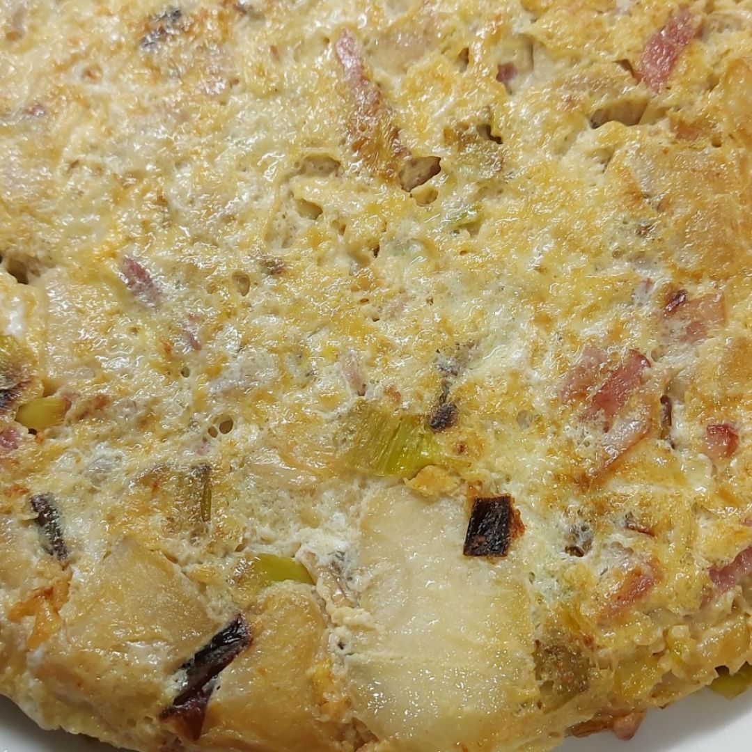 Tortilla de manzana Paso 1 Tortilla de manzana Paso 1