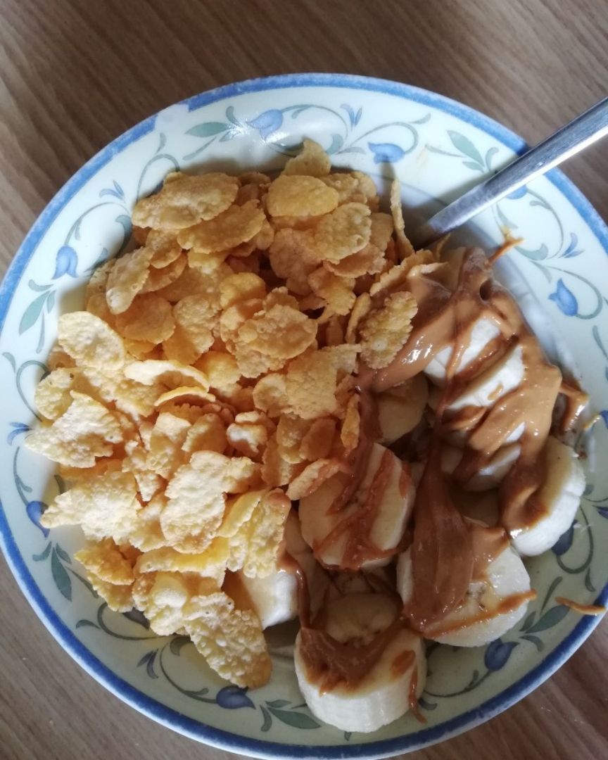 Queso fresco batido con cereales Queso fresco batido con cereales