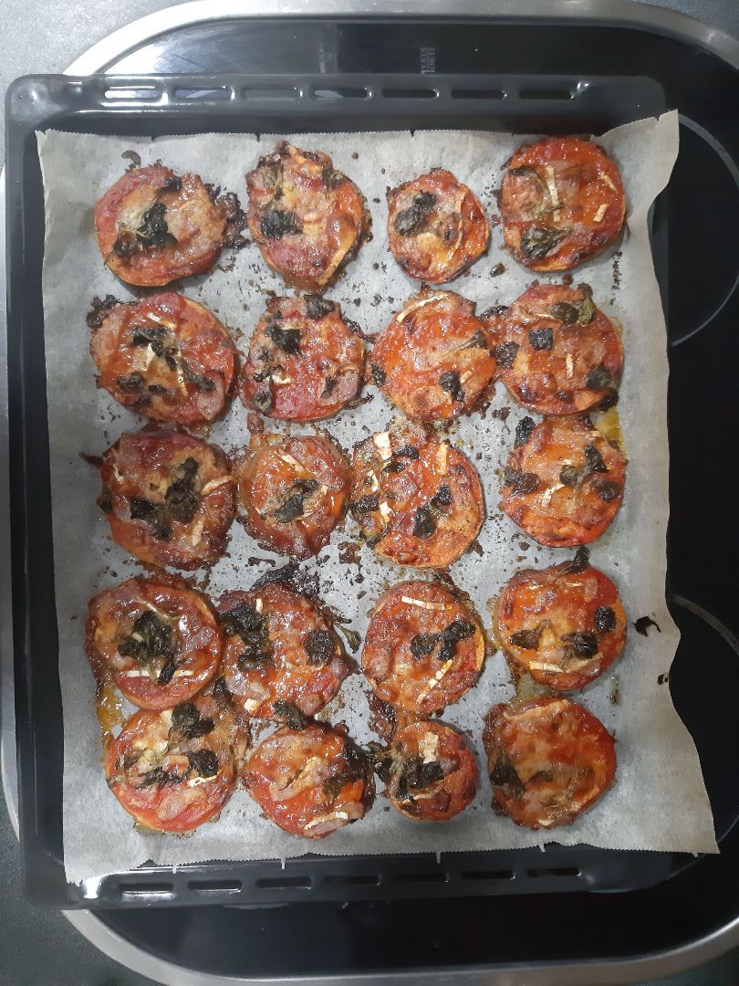 Mini pizzas de boniato