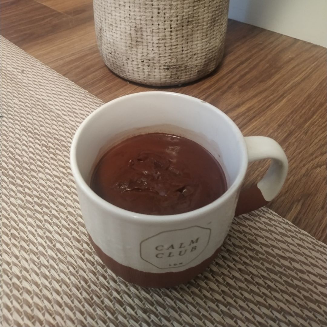 Chocolate a la taza sin lacteos, ni gluten