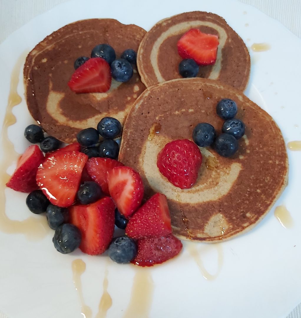 Tortitas de avena y plátano- Sin azúcar Tortitas de avena y plátano- Sin azúcar