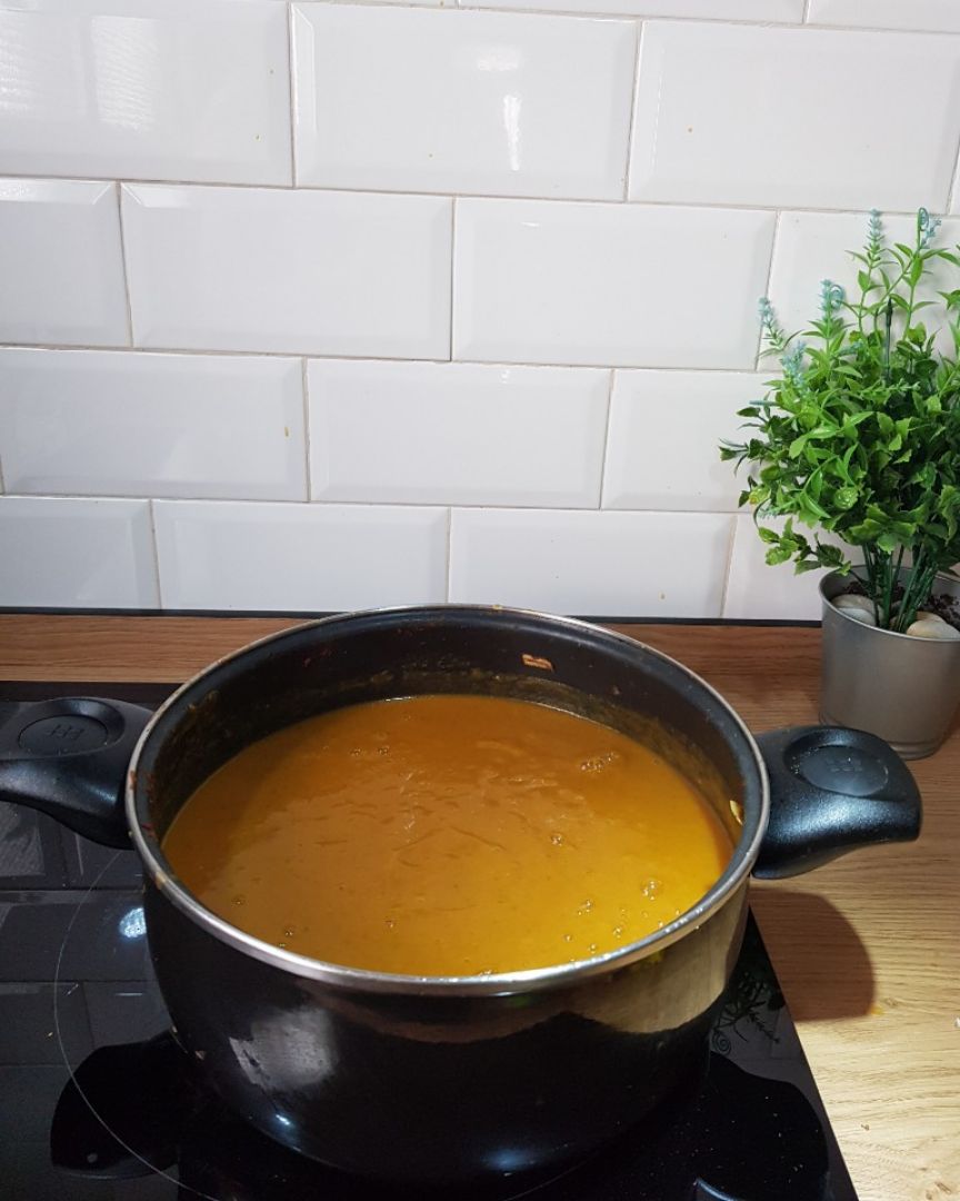 Puré multiverdura de mi suegro🍆🥔🥕🥒🥦 Paso 6 Puré multiverdura de mi suegro🍆🥔🥕🥒🥦 Paso 6
