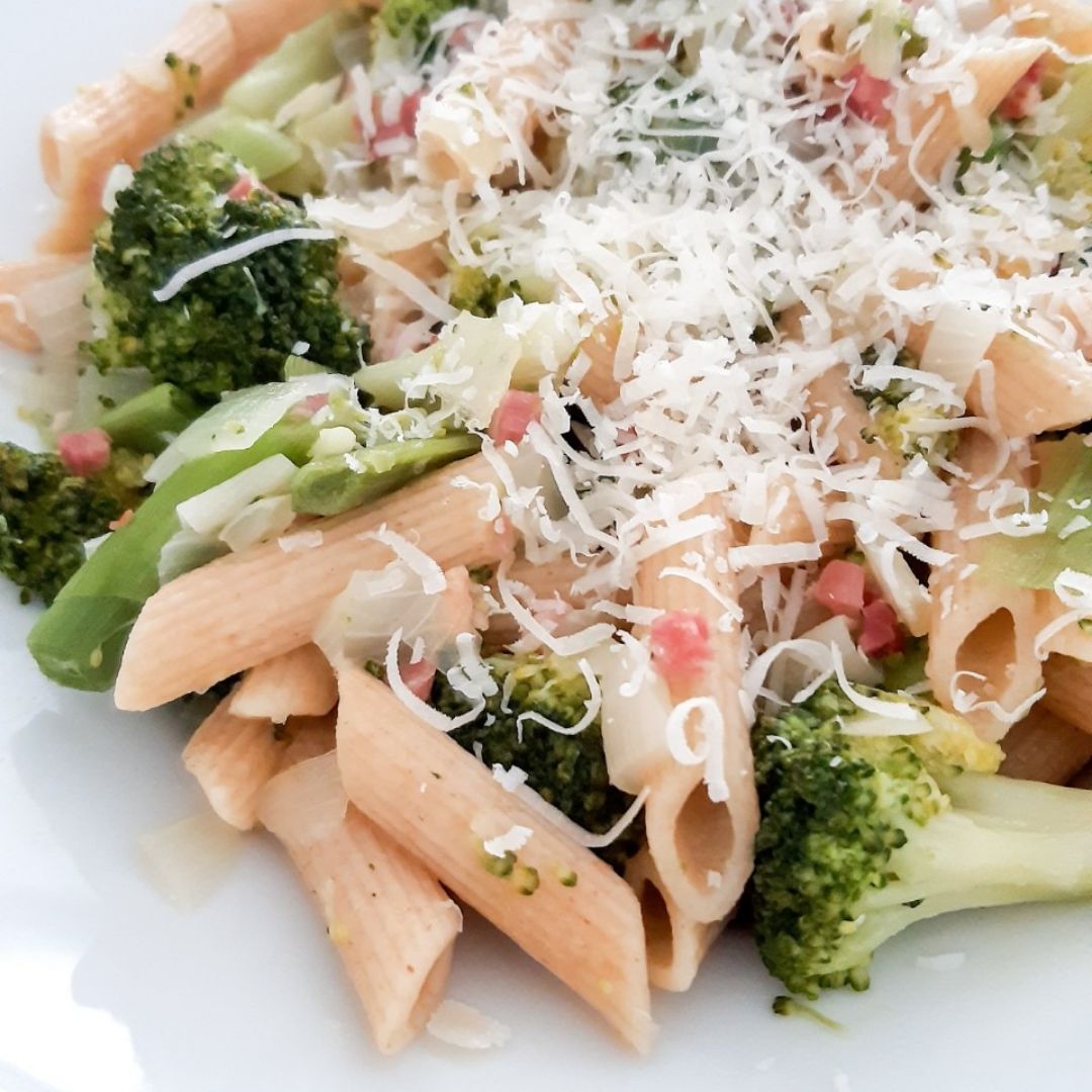 Macarrones con brócoli Macarrones con brócoli