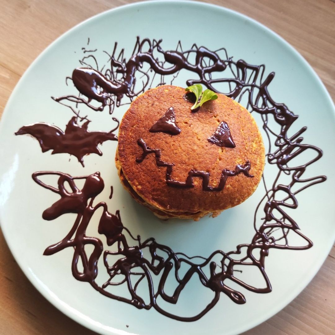 Tortitas de Halloween 🎃 Tortitas de Halloween 🎃