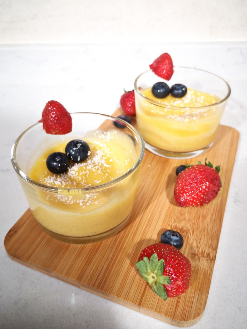 Mousse de mango 🥭 Mousse de mango 🥭