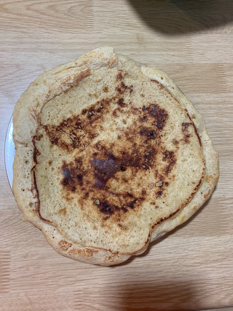 Tortita de avena y plátano 