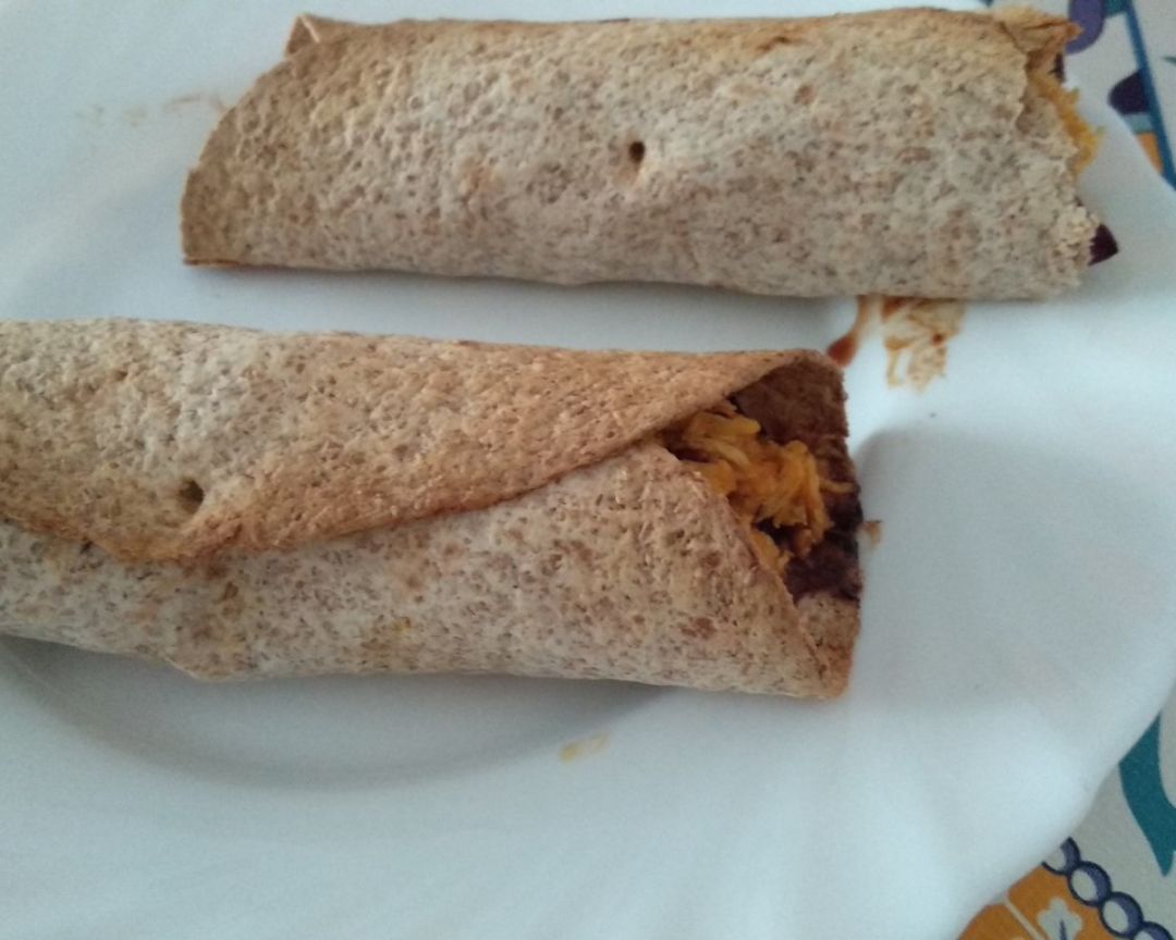 Fajitas de pollo mechado Fajitas de pollo mechado