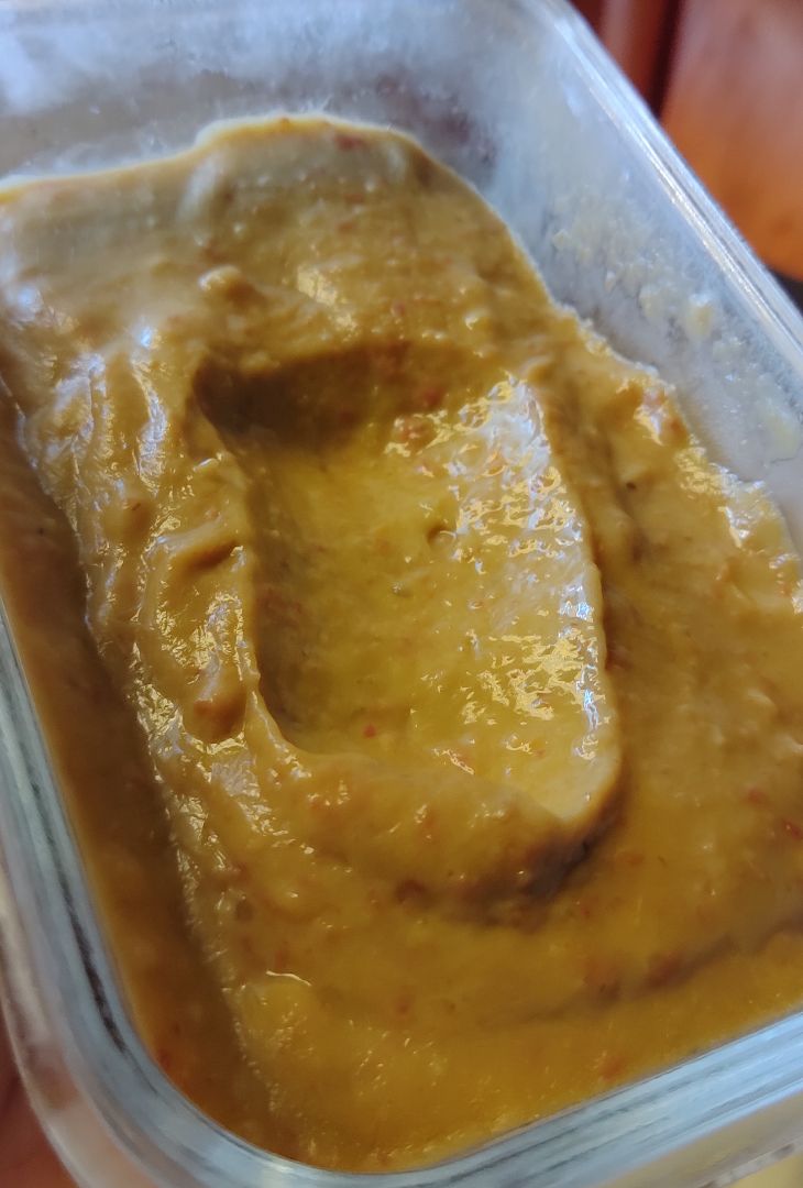 Helado de albaricoque y aguacate