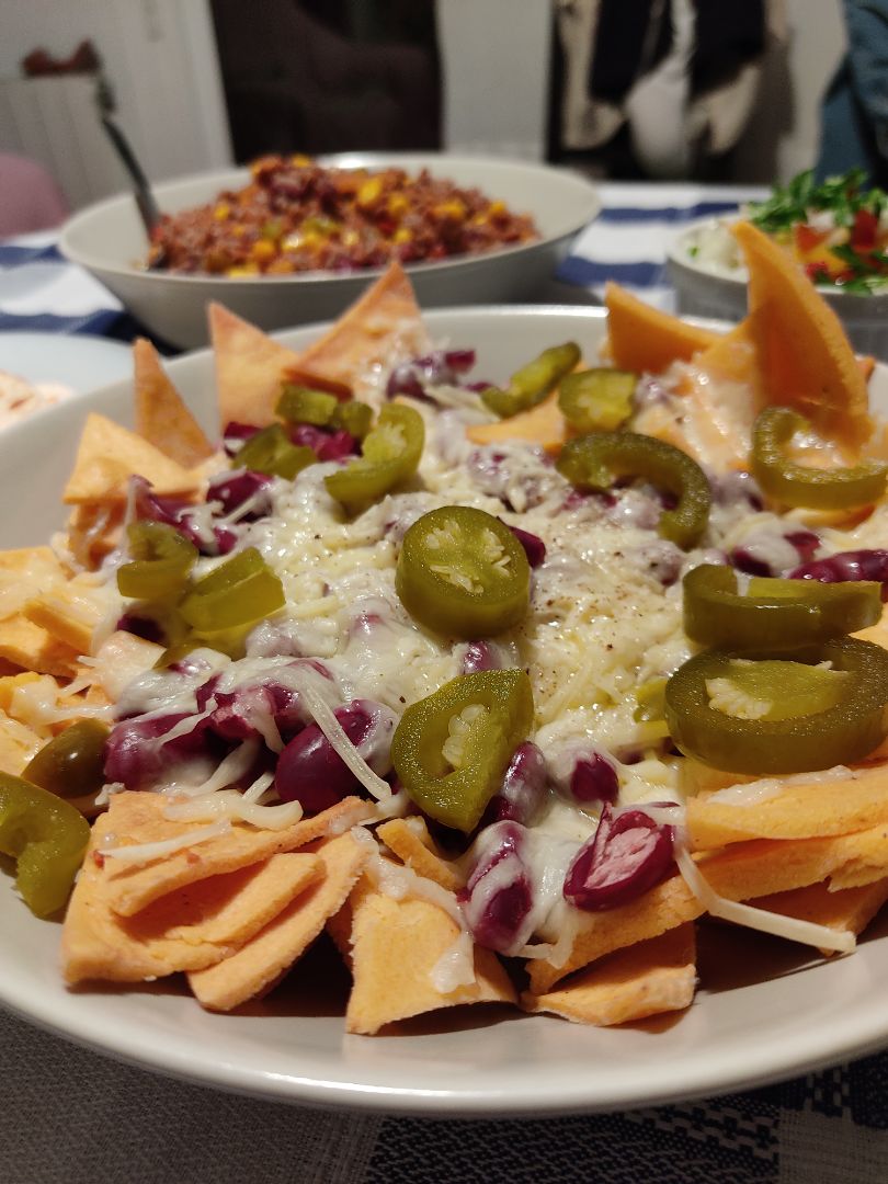 Nachos caseros Nachos caseros