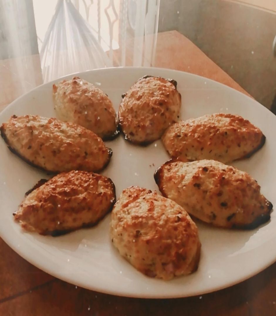 Croquetas de coliflor y mozzarella Croquetas de coliflor y mozzarella