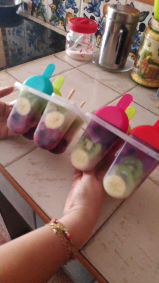 Helado de frutas casero Paso 2