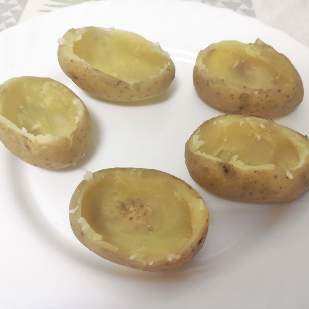 PATATAS RELLENAS Paso 1 PATATAS RELLENAS Paso 1