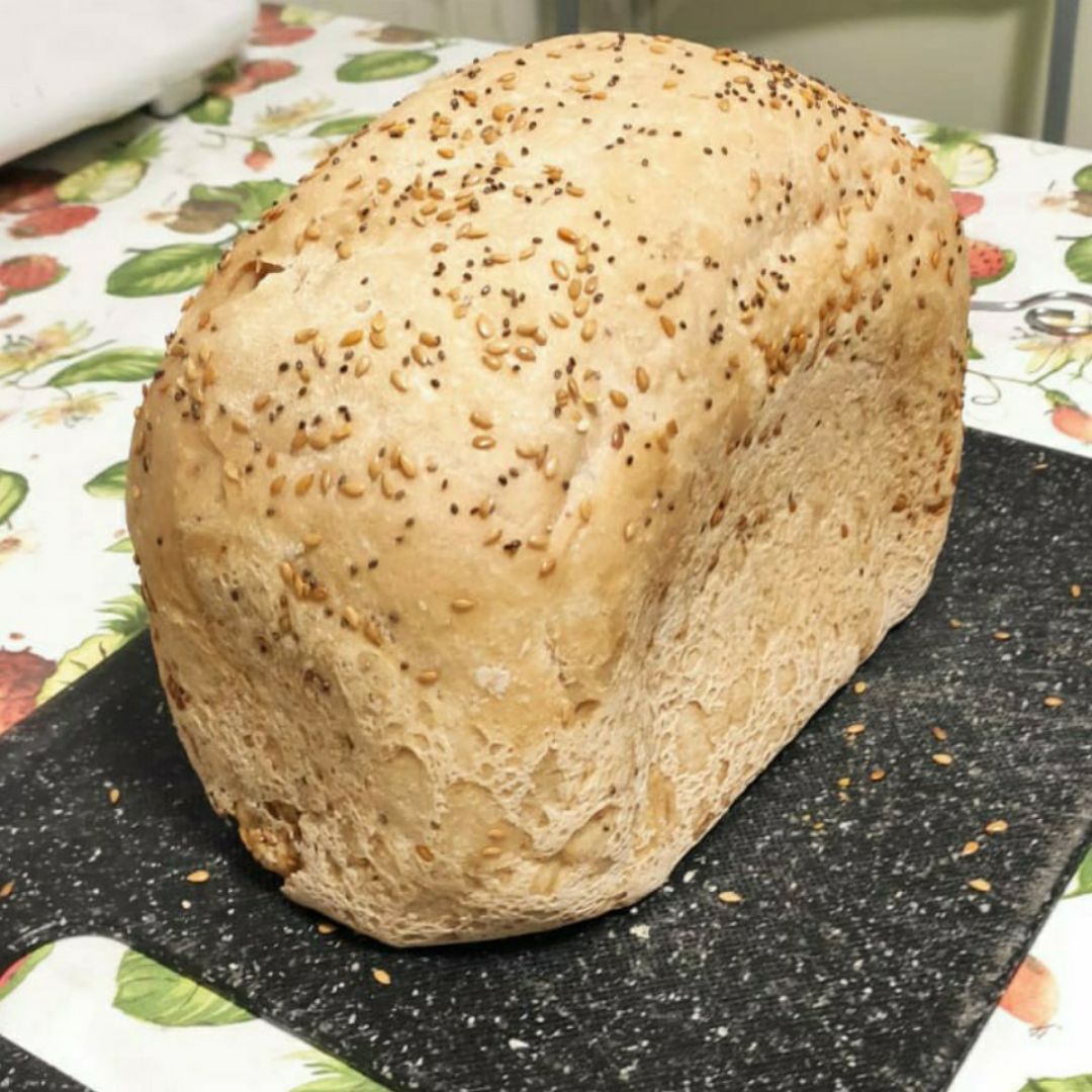 Pan sin gluten en panificadora