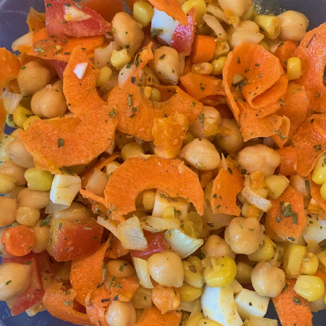 Ensalada de garbanzos 