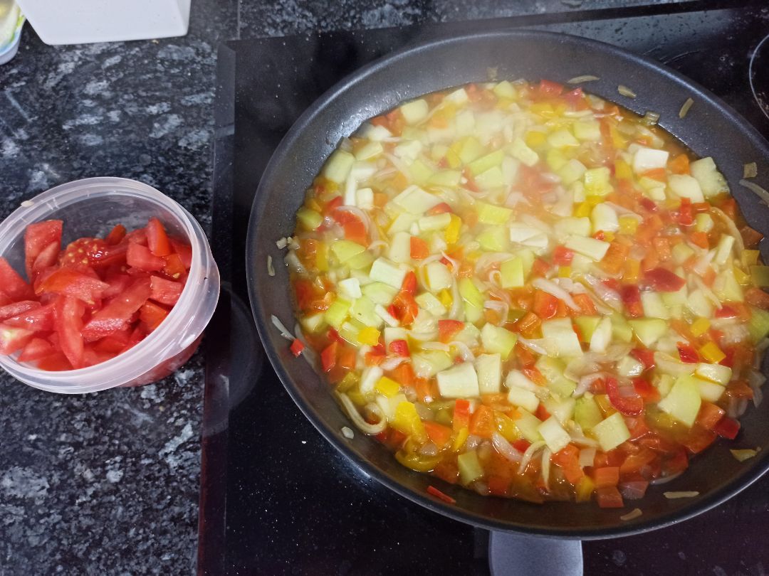 Gratinado de Alubias rojas con verduras Step 0