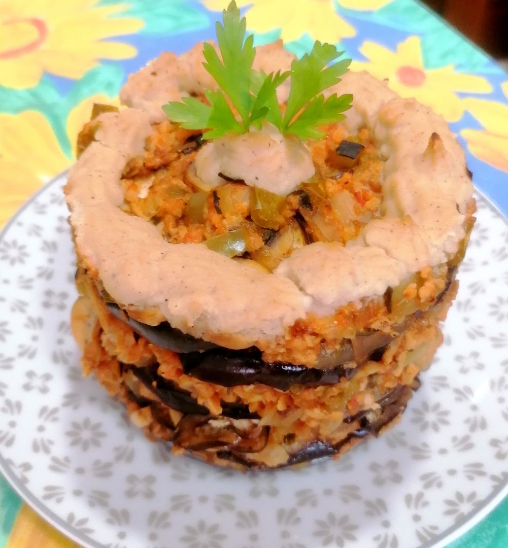 Moussaka vegana Moussaka vegana