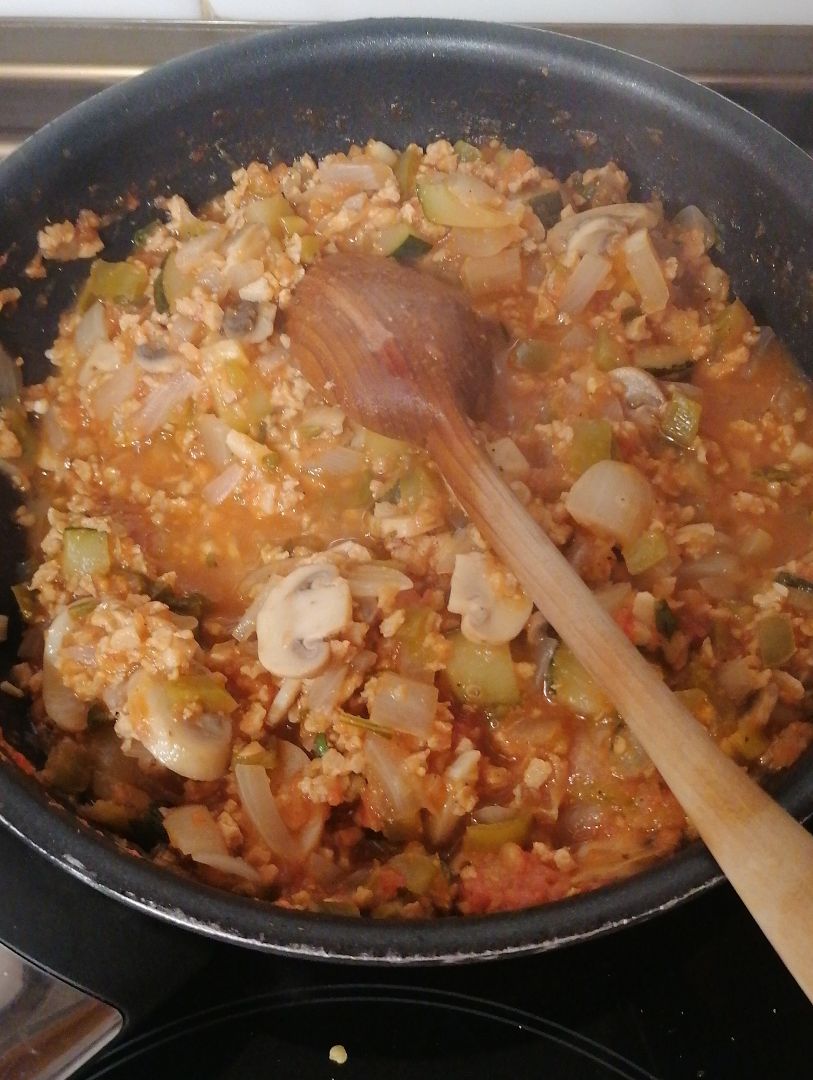 Moussaka vegana Paso 1 Moussaka vegana Paso 1