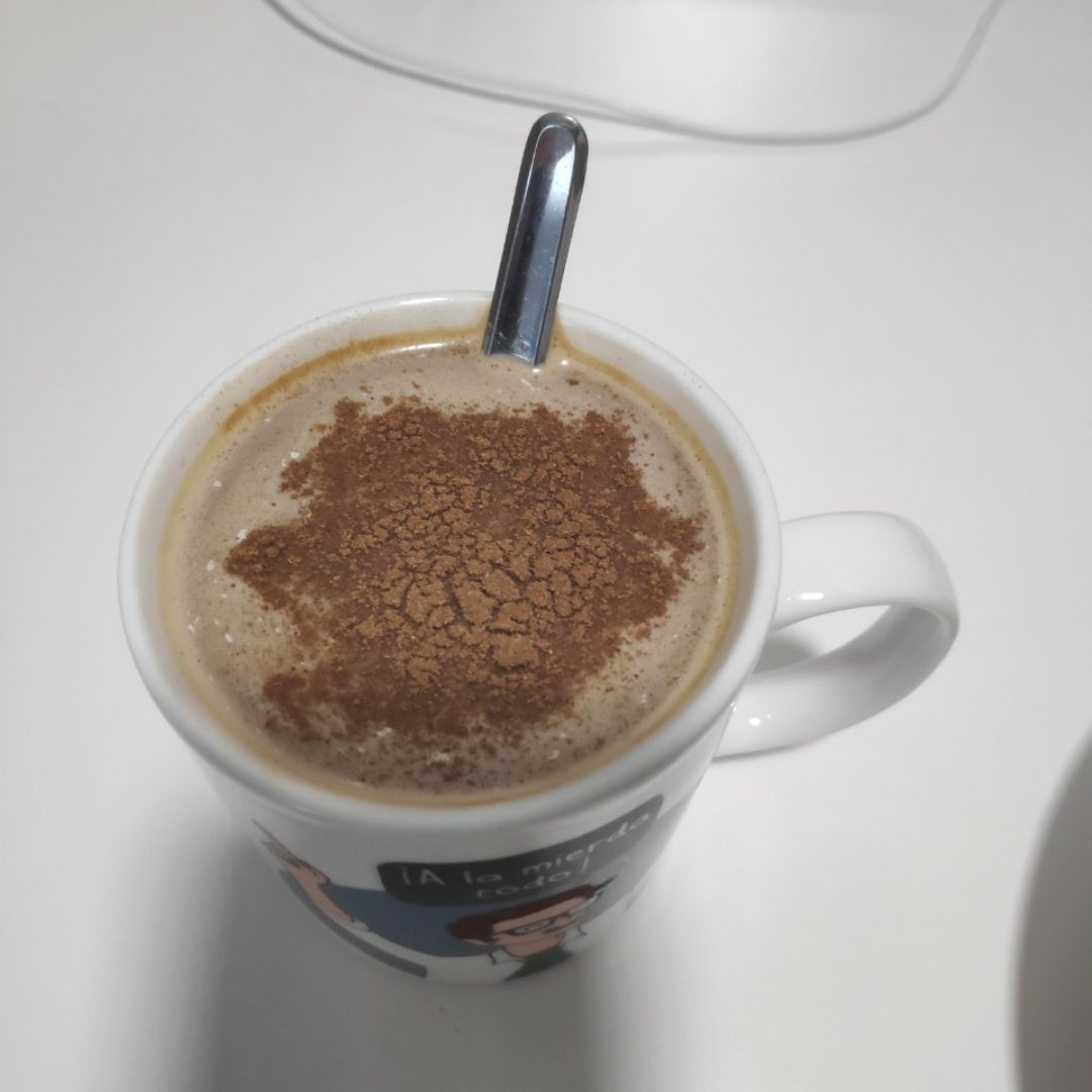 Café con leche y canela
