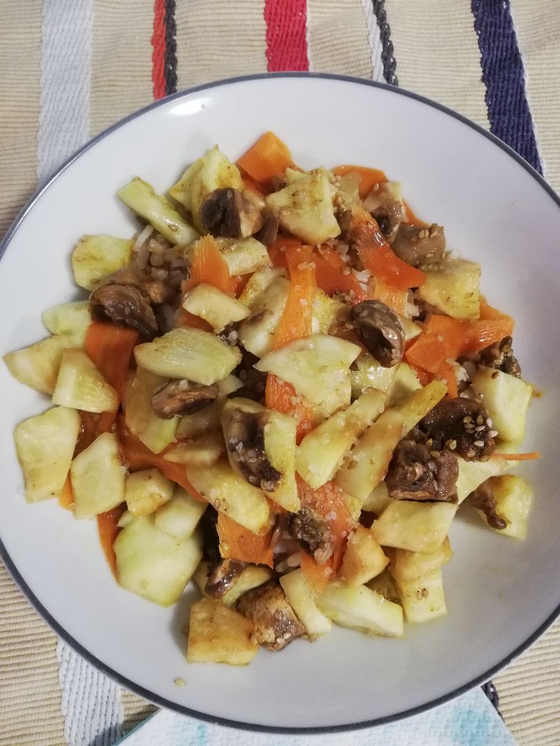 Arroz con verduras 