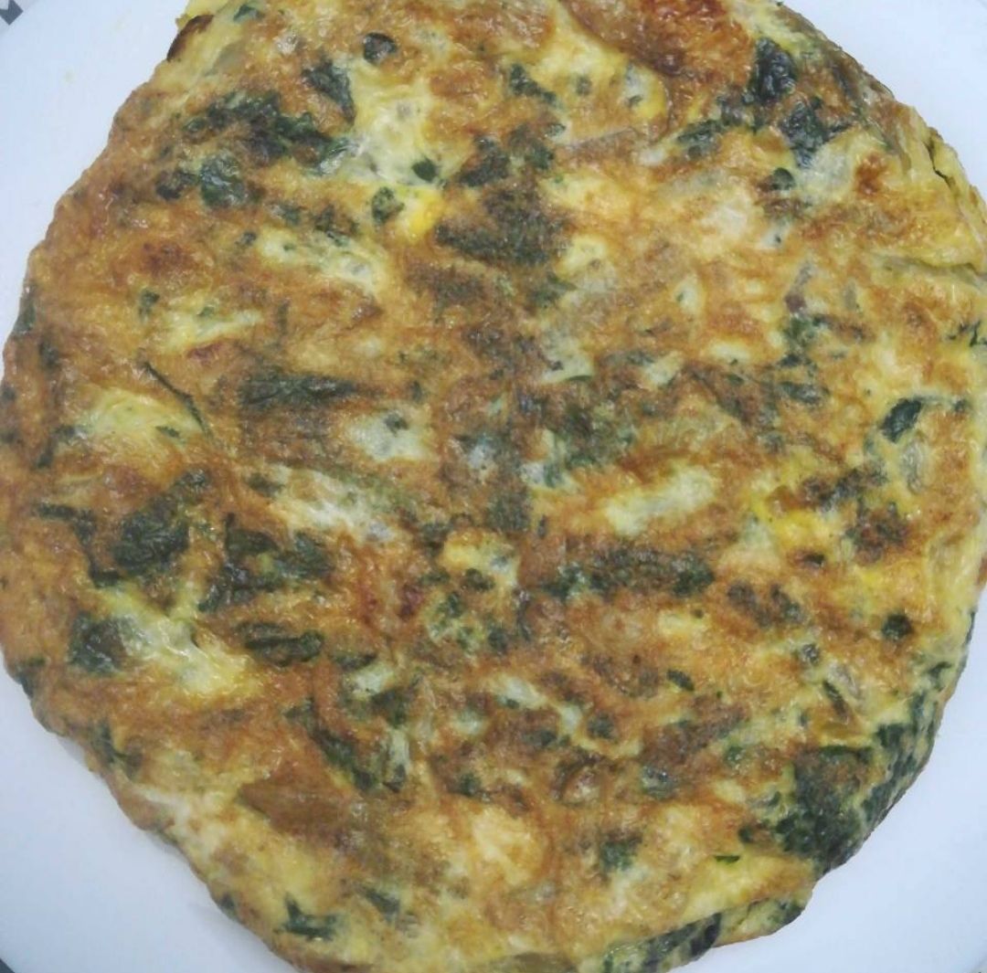 Tortilla de acelgas 