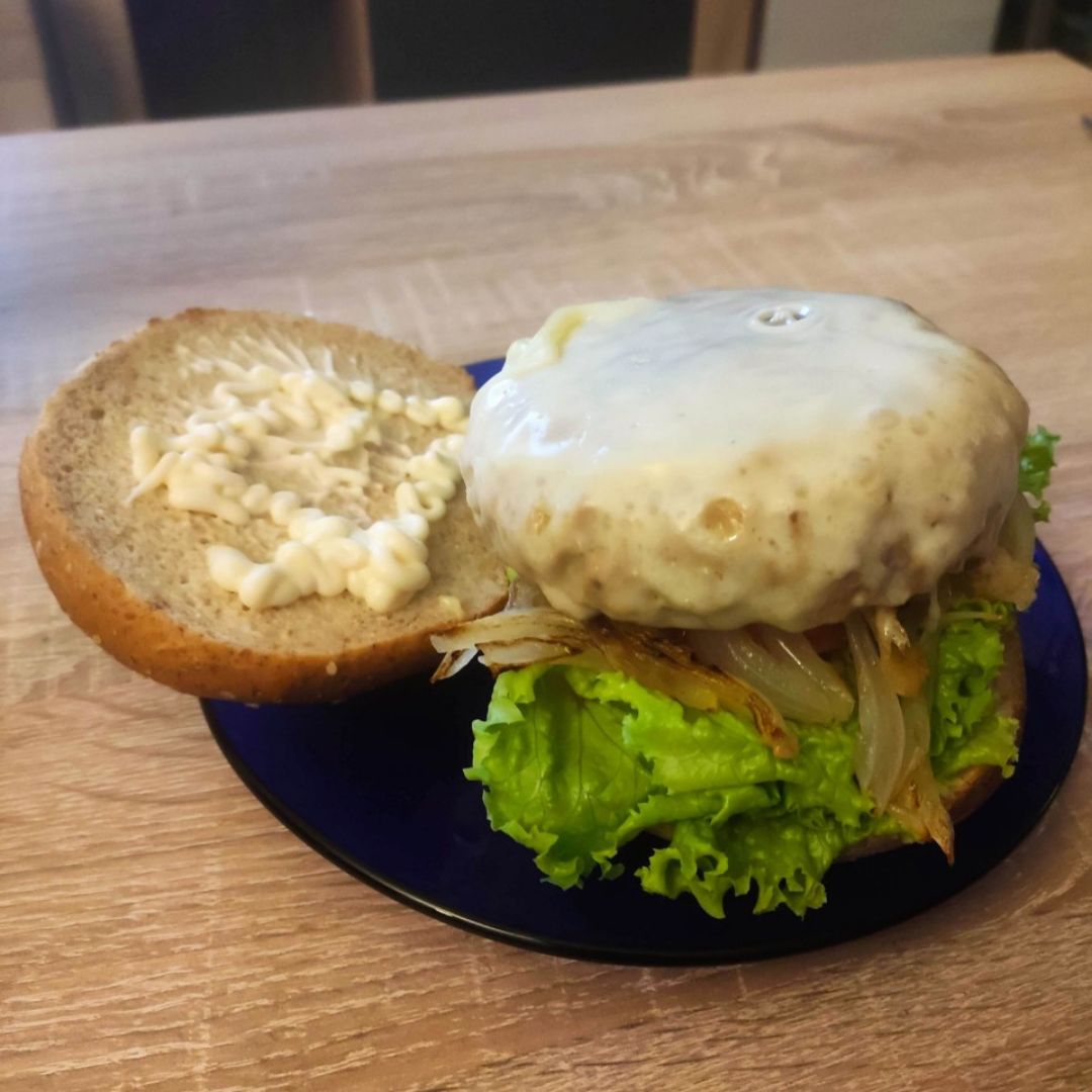 Hamburguesa de pollo Hamburguesa de pollo