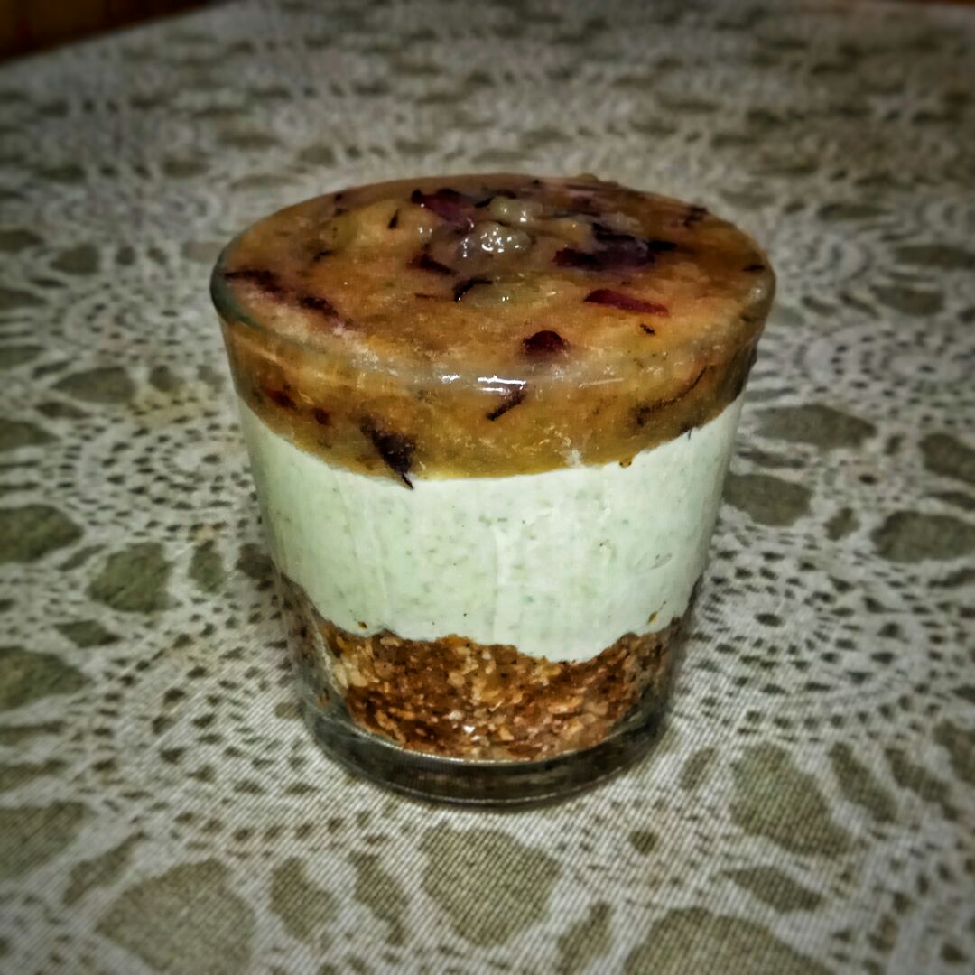 Cheescake con aguacate Cheescake con aguacate