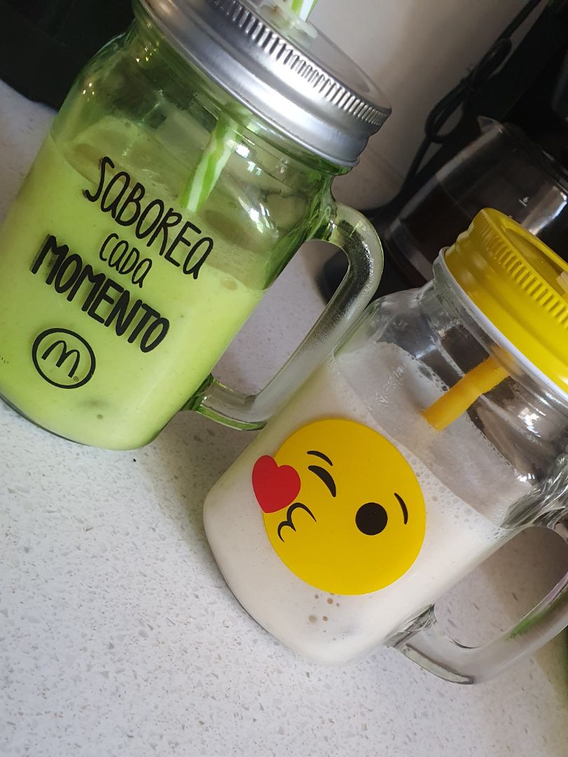 Smoothie de melón y plátano Paso 2