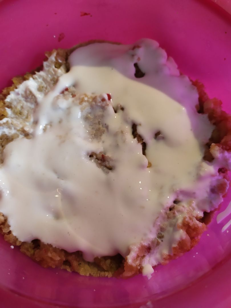 Tarta de manzana y avena Paso 2 Tarta de manzana y avena Paso 2