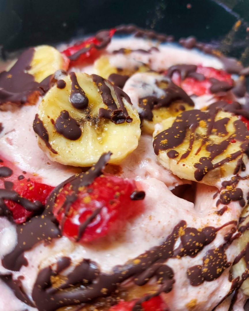 Helado CHEESE-CAKE de frutas Paso 2 Helado CHEESE-CAKE de frutas Paso 2