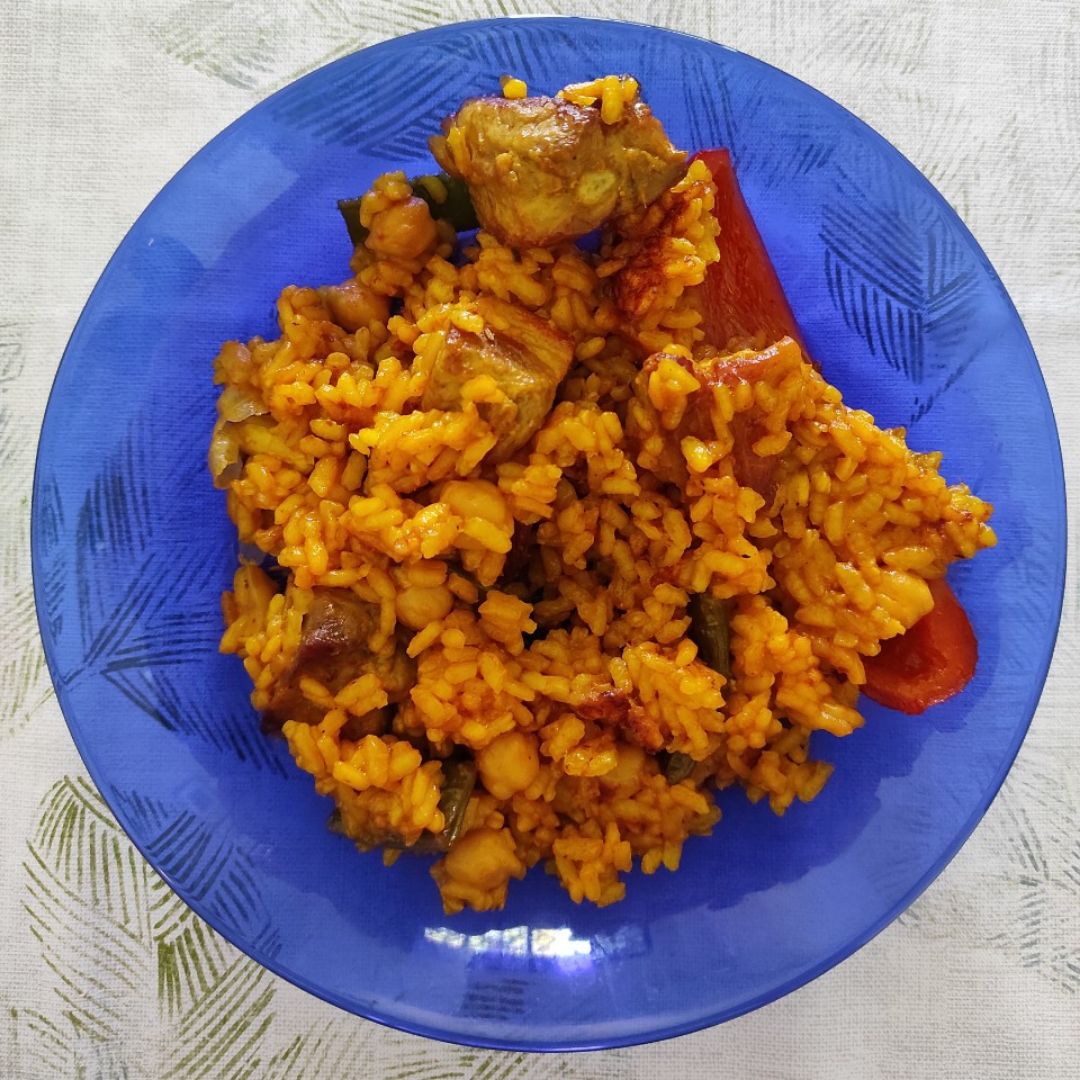 Arroz con costillas Paso 8 Arroz con costillas Paso 8