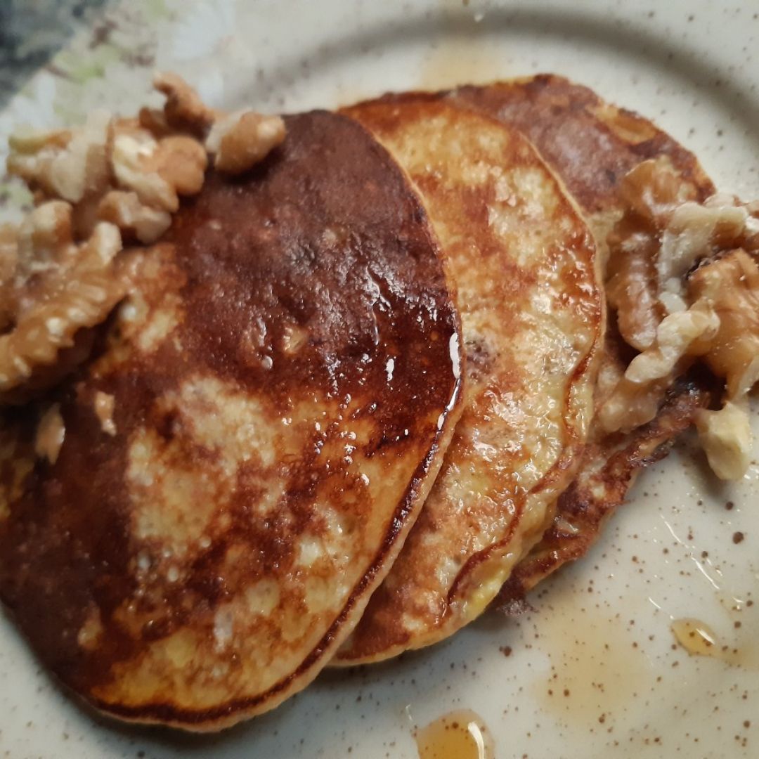 Tortitas De Plátano Súper Esponjosas 🥞🍌 Paso 4 Tortitas De Plátano Súper Esponjosas 🥞🍌 Paso 4