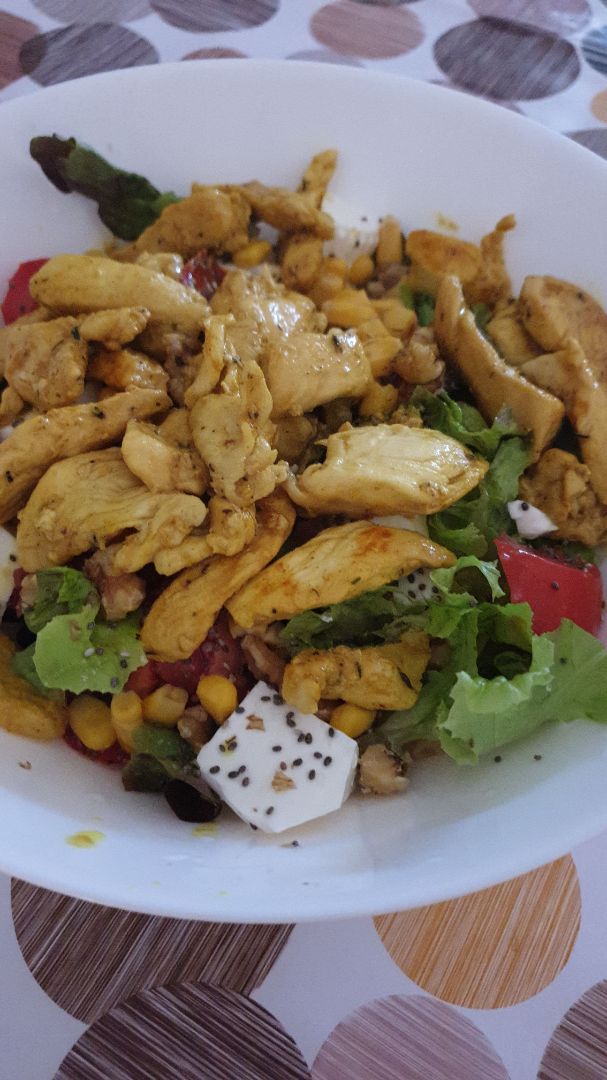 Ensalada con pollo Ensalada con pollo