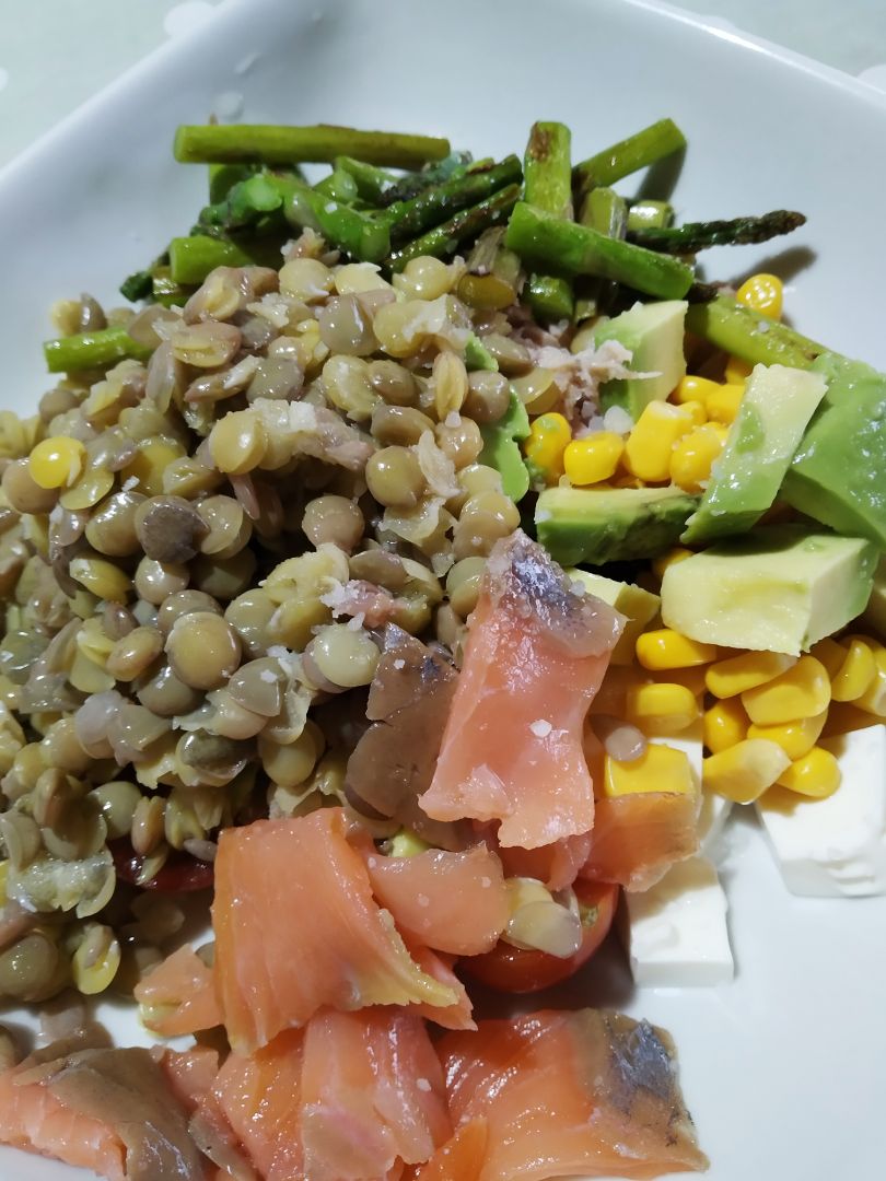 Ensalada de lentejas Ensalada de lentejas