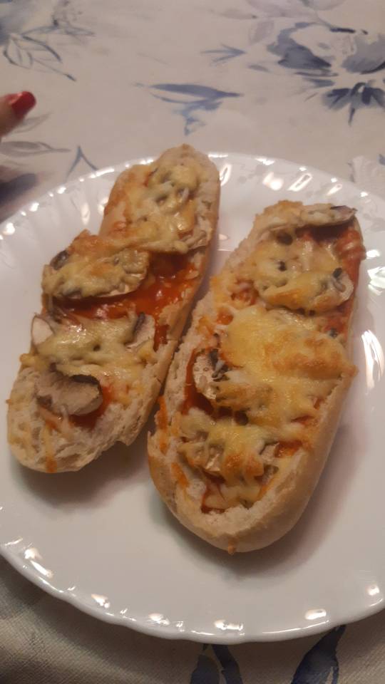 Panini de champiñones 